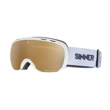 Skibril Sinner Marble OTG Matte White Gold Mirror