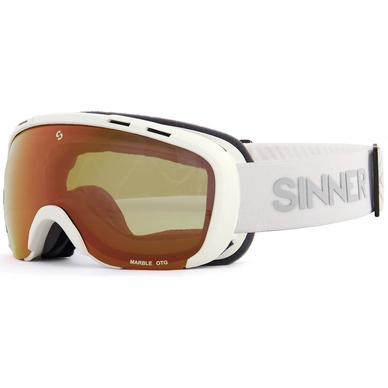 Skibril Sinner Marble OTG Matte White Double Orange 22