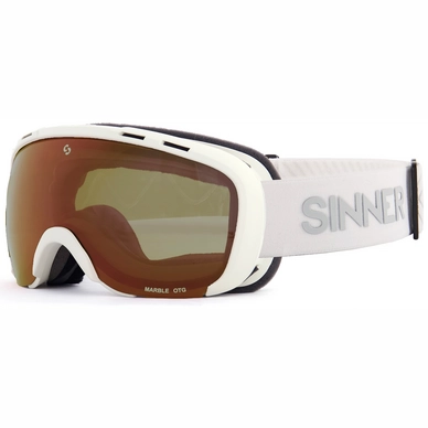 Skibril Sinner Marble OTG Matte White Double Orange Sintec 22
