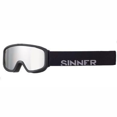Ski Goggles Sinner Duck Mountain Matte Black Double Smoke