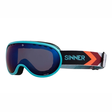 Skibrille Sinner Vorlage Matte Light Blue Mirror Vent
