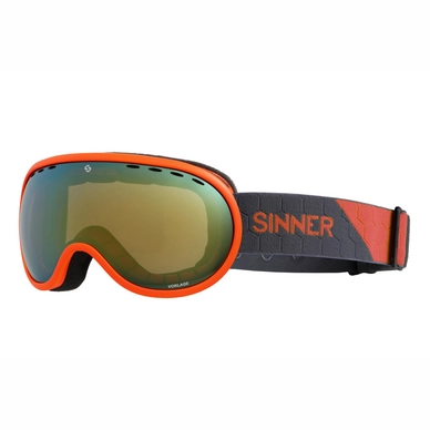 Ski Goggles Sinner Vorlage Matte Orange Orange Vent