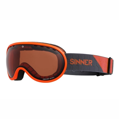 Ski Goggles Sinner Vorlage Matte Orange Orange Sintec Vent