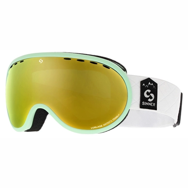 Skibril Sinner Vorlage Matte Turquoise Sintec Trans+