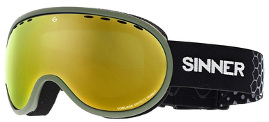 Skibril Sinner Vorlage Matte Moss Green Sintec Trans+