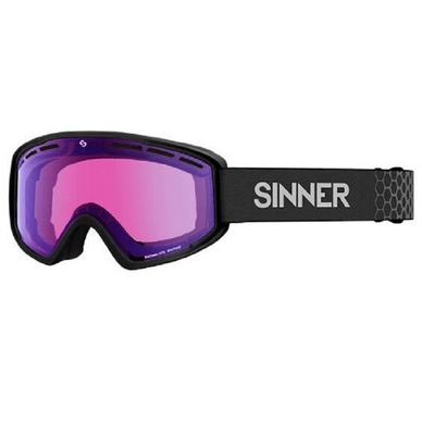 Skibril Sinner Batawa OTG Matte Black Double Pink Sintrast Vent