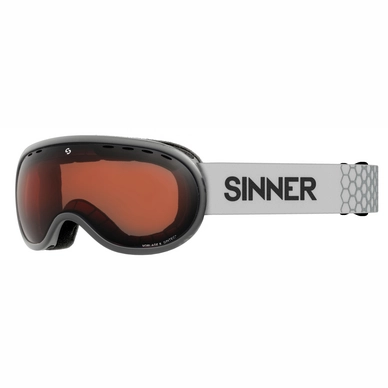 Ski Goggles Sinner Vorlage S Matte Light / Grey Orange Sintec Vent