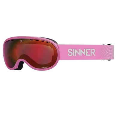 Skibril Sinner Vorlage S Matte Pink Double Orange Sintec Vent