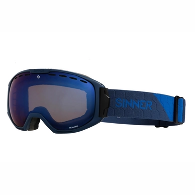 Skibril Sinner Mohawk Matte Dark Blue Blue Mirror Vent