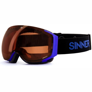 Skibril Sinner Emerald Matte Blue Double Orange Vent