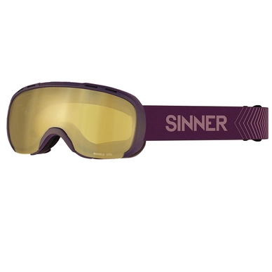 Skibril Sinner Marble OTG Matte Purple Double Gold Mirror