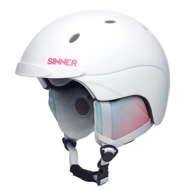 Skihelm Sinner Titan Matte White Pink