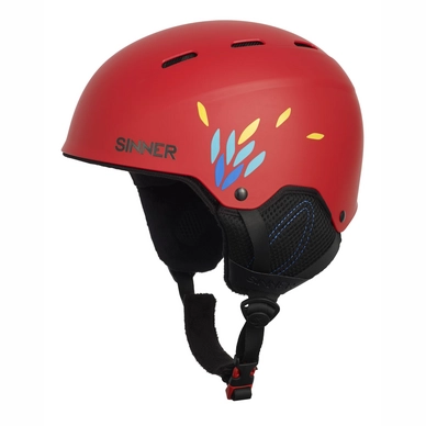 Skihelm Sinner Typhoon S-Impact+ Red