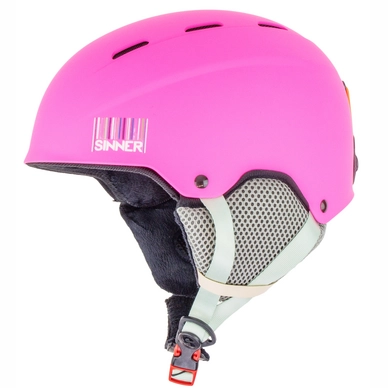 Ski Helmet Sinner Poley Kids Matte Pink