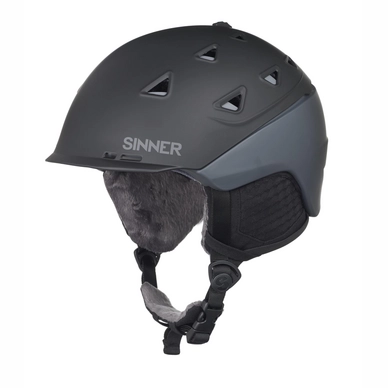 Ski Helmet Sinner Stoneham Matte Black Grey