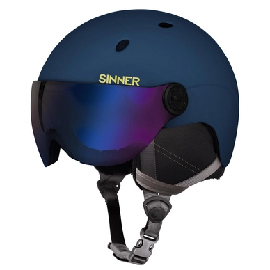 Skihelm Sinner Titan Visor Matt Dark Blue 2020
