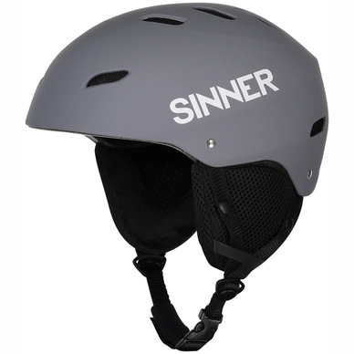 Skihelm Sinner Bingham Rental Grey / White