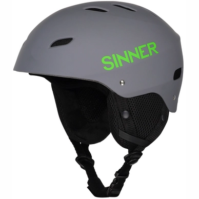 Skihelm Sinner Bingham Rental Grey / Green