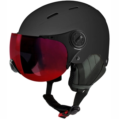 Skihelm Sinner Typhoon Visor Matte Black 22