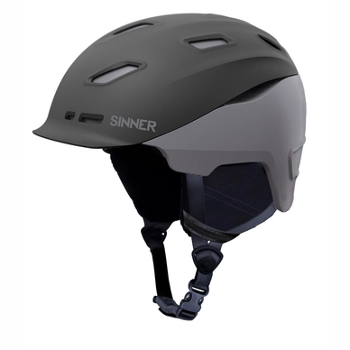 Skihelm Sinner Moonstone Matt Black Dark Grey 2020