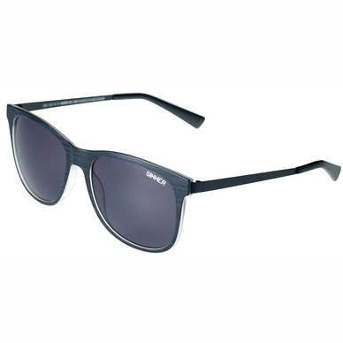 Zonnebril Sinner Women Palaui Shiny Black Smoke