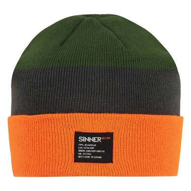 Beanie Sinner Leduc Orange Brown Moss Green