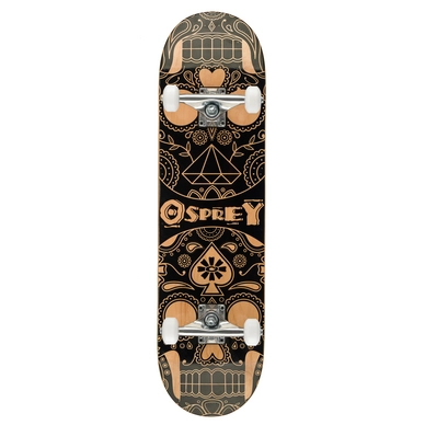 Skateboard Osprey 31" Candy Skull