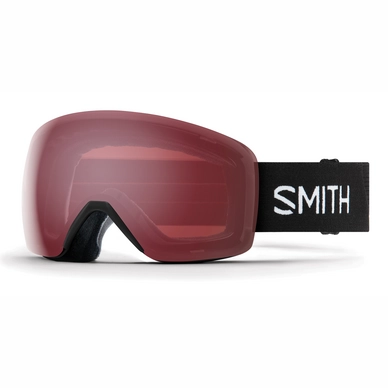 Masque de ski Smith Skyline Black / ChromaPop Everyday Rose Noir