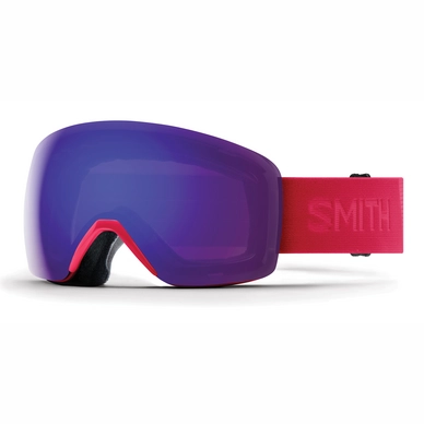 Masque de ski Smith Skyline B4BC / ChromaPop Everyday Violet Mirror Rose
