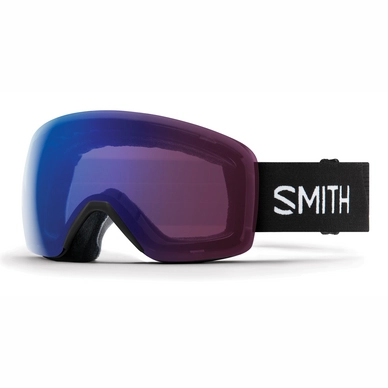 Ski Goggles Smith Skyline Black / ChromaPop Photochromic Rose Flash