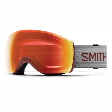 Skibrille Smith Skyline XL Oxide / ChromaPop Everyday Red Mirror