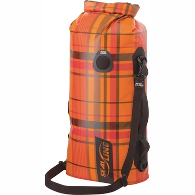 Draagtas Sealline Discovery Deck Bag 20L Orange Plaid