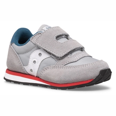 Saucony Baby Jazz HL Grey Blue Red Bébé