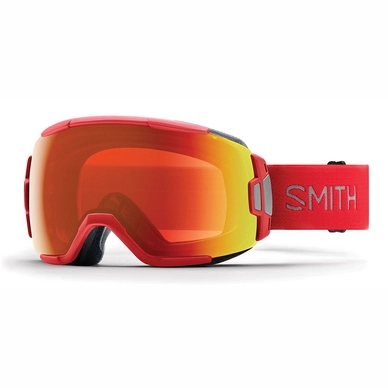 Masque de Ski Smith Vice Rise / ChromaPop Everyday Red Mirror