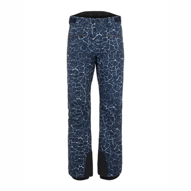 Skibroek J.Lindeberg Men Truuli Ski Pant Print Lunar Navy