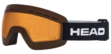 Skibril HEAD Solar Size M Black / Orange