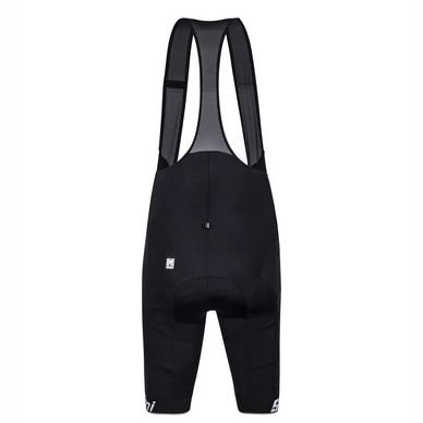 Fietsbroek Santini Mago Bib-Shorts Nat Pad Black