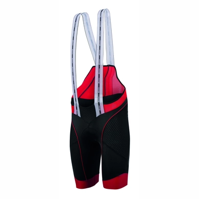 Fietsbroek Santini Bcool Bib-Shorts Mig Pad Red