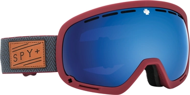 Skibril SPY Marshall Herringbone Red / HD Plus Rose / Dark Blue Spectra