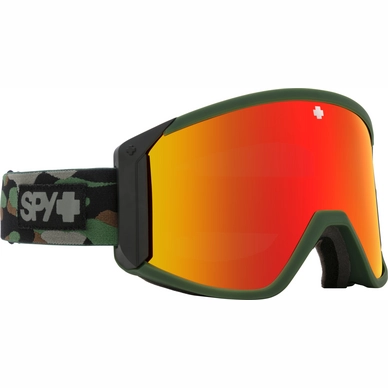 Skibril SPY Raider Camo / HD Bronze / Red Spectra Mirror