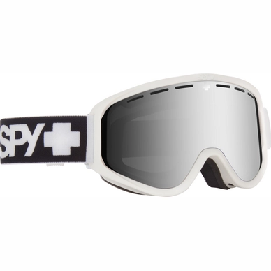 Skibril SPY Woot Matte White / HD Bronze / Silver Spectra Mirror