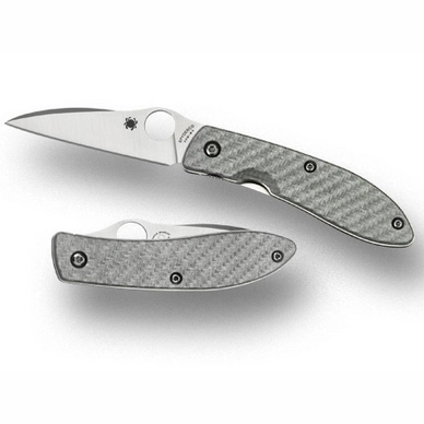 Folding Knife Spyderco Air Gayle Bradley Grey