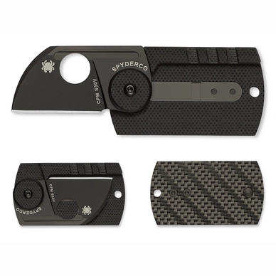 Vouwmes Spyderco Dogtag Folder Carbon Fiber