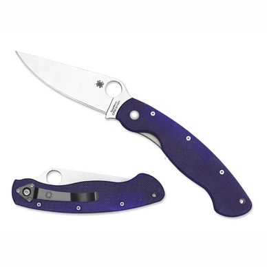 Vouwmes Spyderco Military Blue