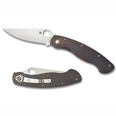 Vouwmes Spyderco Military Titanium