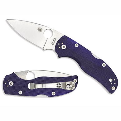 Folding Knife Spyderco Native 5 Dark Blue G-10