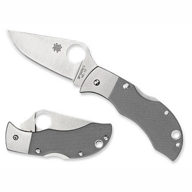 Folding Knife Spyderco ManBug Grey PE