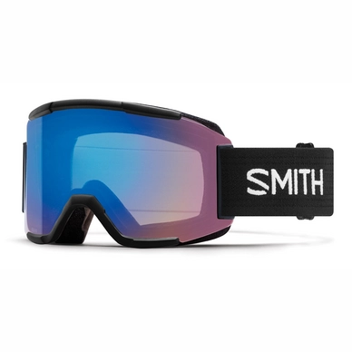 Masque de Ski Smith Squad Black / ChromaPop Storm Rose Flash