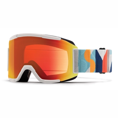 Ski Goggles Smith Squad Evan Hecox / ChromaPop Everyday Red Mirror