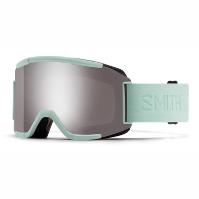 Masque de ski Smith Squad Ice Flood / ChromaPop Sun Platinum Mirror Bleu